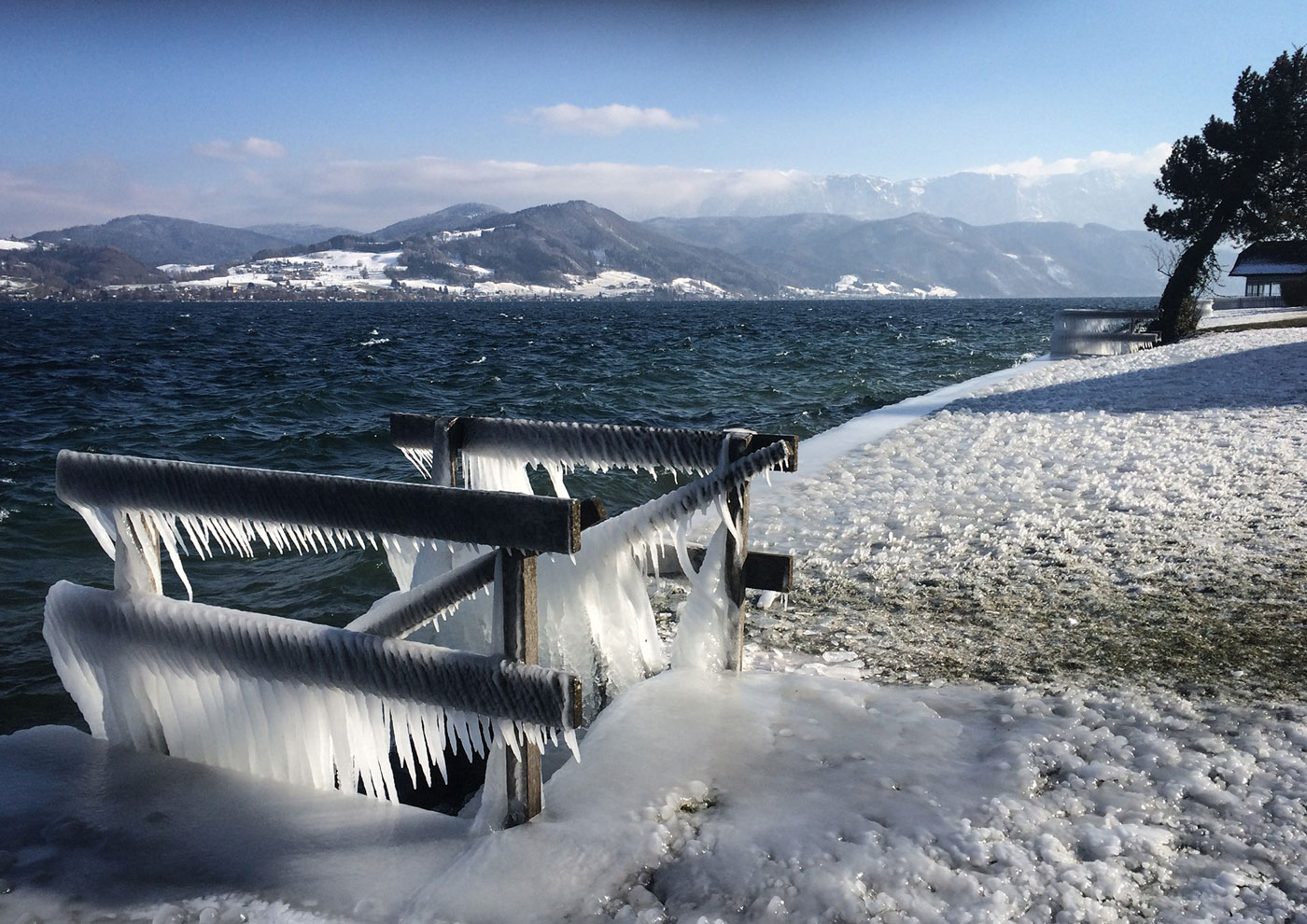 Winter am Attersee